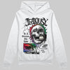Jordan 11 Retro 285 Atlanta DopeSkill Hoodie Sweatshirt Jealousy Graphic Streetwear - White