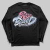 Jordan 3 GS “Cobalt Bliss” DopeSkill Long Sleeve T-Shirt Rare Breed Type Graphic Streetwear - Black