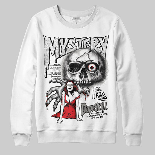 Jordan 3 Retro Pure Money DopeSkill Sweatshirt Mystery Ghostly Grasp Graphic Streetwear - White 