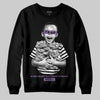 PURPLE Sneakers DopeSkill Sweatshirt Scared Money Don't Make No Money Graphic Streetwear - Black