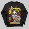 Yellow Sneakers DopeSkill Long Sleeve T-Shirt Living My Best Life Graphic Streetwear - black