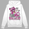 Dunk Low Triple Pink DopeSkill Hoodie Sweatshirt Born To Be Rich Graphic Streetwear - WHite