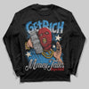 Jordan 3 Retro OG Rare Air DopeSkill Long Sleeve T-Shirt Get Rich Graphic Streetwear - Black