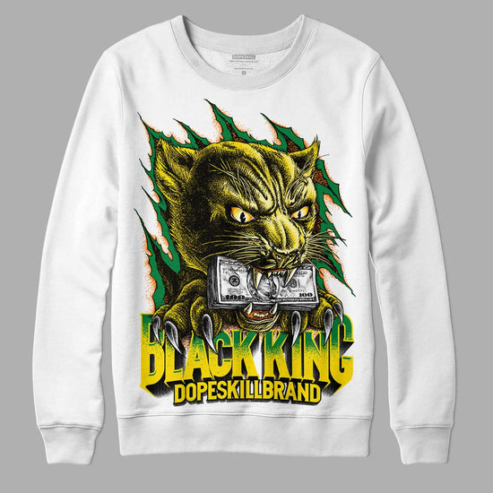 Dunk Low Reverse Brazil DopeSkill Sweatshirt Black King Graphic Streetwear - White