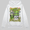 Neon Green Sneakers DopeSkill Hoodie Sweatshirt Pretty Girl Swag Graphic Streetwear - White