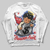 Jordan 3 “Seoul 2.0” DopeSkill Long Sleeve T-Shirt Heaven Sent Graphic Streetwear - White