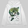 Foamposite Pro 'Pine Green' DopeSkill Hoodie Sweatshirt Nevermind Graphic Streetwear - White