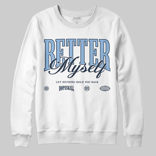 Asics Gel-Cumulus 16 Wash/Independence Blue DopeSkill Sweatshirt Better Myself Graphic Streetwear - White 