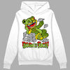 Dunk Low Chlorophyll DopeSkill Hoodie Sweatshirt Born To Be Rich Graphic Streetwear - White