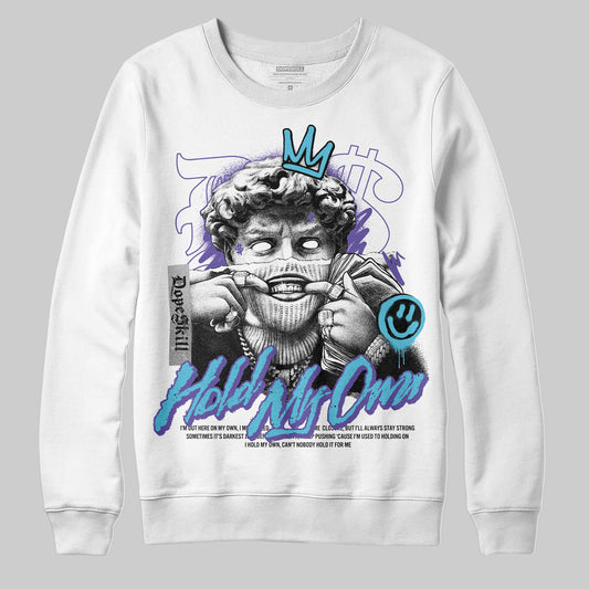 Jordan 8 Retro 'Aqua' 2025 DopeSkill Sweatshirt In My Way Graphic Streetwear - White