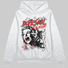 Black and White Sneakers DopeSkill Hoodie Fix Your Energy Graphic Streetwear - White