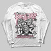 Asics Gel-Cumulus 16 "Port Royal" DopeSkill Long Sleeve T-Shirt Distorted Realms Graphic Streetwear - White