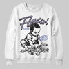 Jordan 1 Retro Low OG Zion Williamson Voodoo Alternate DopeSkill Sweatshirt Flexin' Graphic Streetwear - White