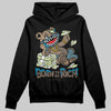 Jordan 3 GS “We Outside” DopeSkill Hoodie Sweatshirt Born To Be Rich Graphic Streetwear - black