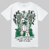 Jordan 13 GS “Pine Green” DopeSkill T-Shirt Angels Graphic Streetwear - White