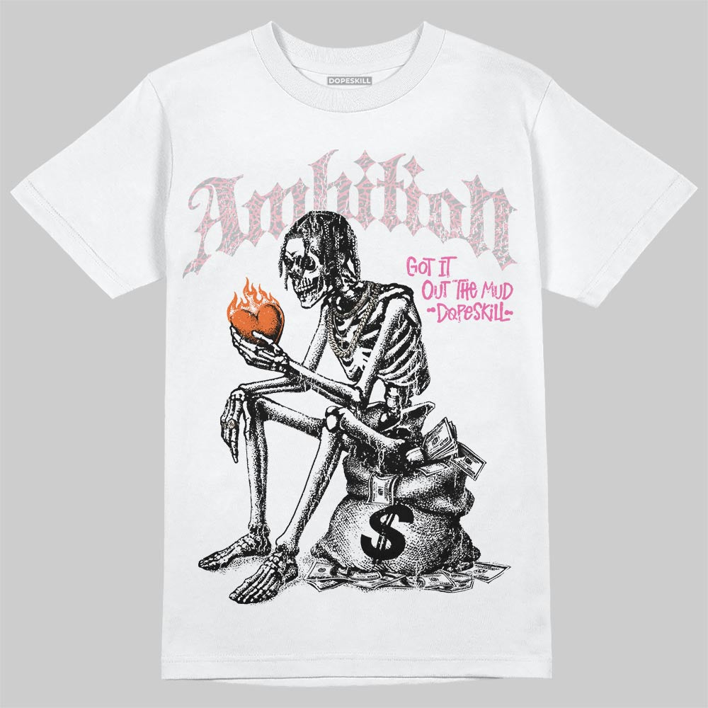 Jordan 3 Retro PS 'Spring Flowers' DopeSkill T-Shirt Ambition Graphic Streetwear  White