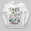 Jordan 3 GS “We Outside” DopeSkill Long Sleeve T-Shirt Real Y2K Players Graphic Streetwear - White