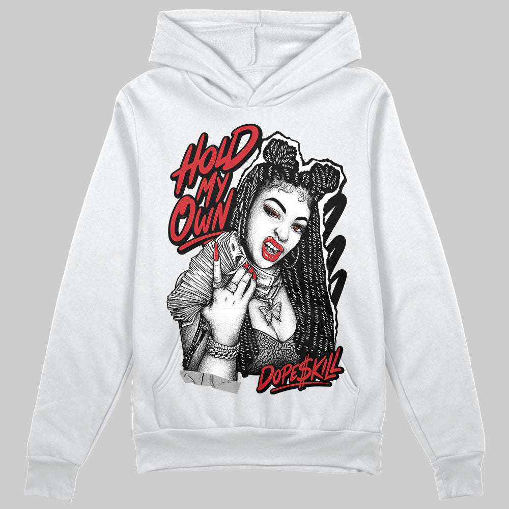 Jordan 3 OG “Black Cement” DopeSkill Hoodie Sweatshirt New H.M.O Graphic Streetwear - White