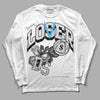 Dunk Low ‘Pure Platinum’ DopeSkill Long Sleeve T-Shirt Loser Lover Graphic Streetwear - White