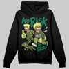 Foamposite Pro 'Pine Green' DopeSkill Hoodie Sweatshirt No Risk No Story Graphic Streetwear - Black