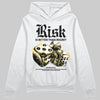 Yellow Sneakers DopeSkill Hoodie Risk Is Better Than Regret Graphic Streetwear - WHite