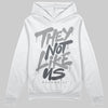 Jordan 5 Retro Wolf Grey (2026) DopeSkill Hoodie Sweatshirt They Not Like Us Graphic Streetwear - White 