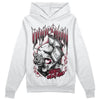 Jordan 1 Retro High '85 OG Metallic Burgundy DopeSkill Hoodie Sweatshirt Money On My Mind Graphic Streetwear - White