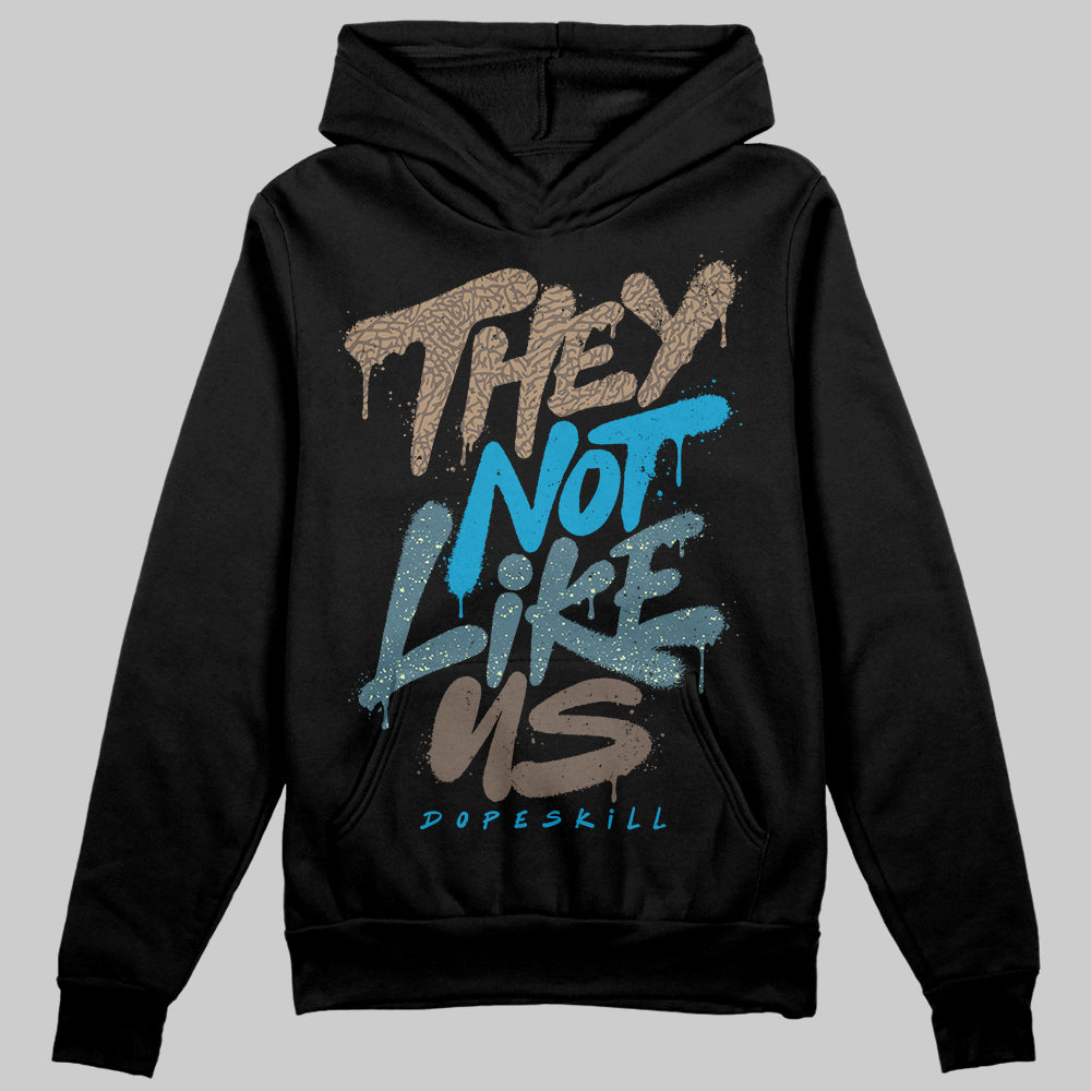 Jordan 3 GS “We Outside” DopeSkill Hoodie Sweatshirt They Not Like Us Graphic Streetwear - Black