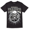 Jordan 1 Retro Low OG Black Cement DopeSkill T-Shirt Trapped Halloween Graphic Streetwear - Black