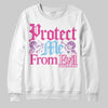 Jordan 6 “Doernbecher” DopeSkill Sweatshirt Protect Me From Evil Graphic Streetwear - White
