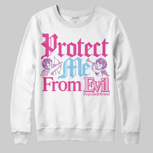 Jordan 6 “Doernbecher” DopeSkill Sweatshirt Protect Me From Evil Graphic Streetwear - White