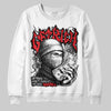 Grey Sneakers DopeSkill Sweatshirt Wealthy Graphic Streetwear - White