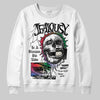 Jordan 11 Retro 285 Atlanta DopeSkill Sweatshirt Jealousy Graphic Streetwear -0 White