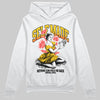 Yellow Sneakers DopeSkill Hoodie Self Made Graphic Streetwear - White