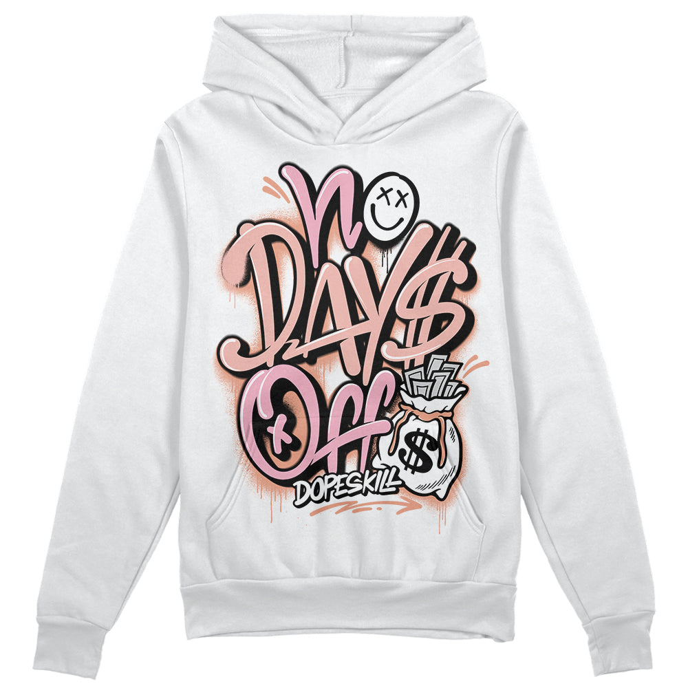 Jordan 11 Low “Legend Pink” DopeSkill Hoodie Sweatshirt No Days Off Graphic Streetwear - White