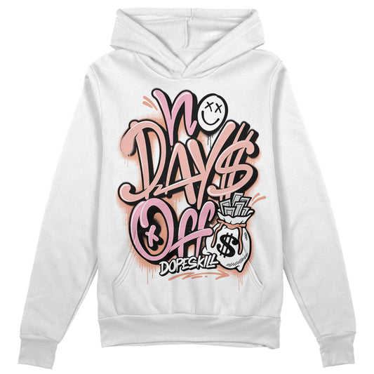 Jordan 11 Low “Legend Pink” DopeSkill Hoodie Sweatshirt No Days Off Graphic Streetwear - White