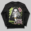Chase B x Travis Scott x Jordan Jumpman Jack DopeSkill Long Sleeve T-Shirt NPC Graphic Streetwear - black