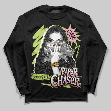 Chase B x Travis Scott x Jordan Jumpman Jack DopeSkill Long Sleeve T-Shirt NPC Graphic Streetwear - black