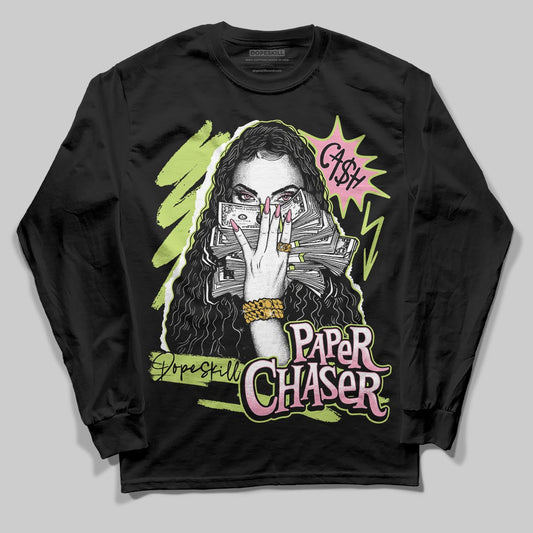 Chase B x Travis Scott x Jordan Jumpman Jack DopeSkill Long Sleeve T-Shirt NPC Graphic Streetwear - black