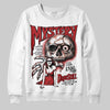 Jordan 12 Retro Flu Game (2025) DopeSkill Sweatshirt Mystery Ghostly Grasp Graphic Streetwear - White