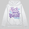 PURPLE Sneakers DopeSkill Hoodie Sweatshirt F#ck Around And Find Out Graphic Streetwear - White