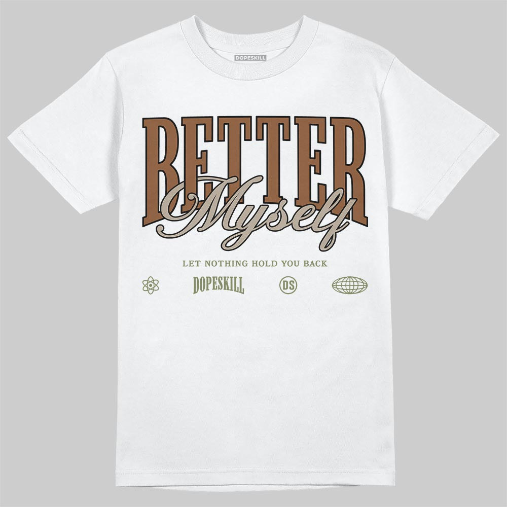 New Balance ABZORB 2010 “Pecan” DopeSkill T-Shirt Better Myself Graphic Streetwear - White