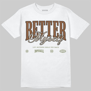 New Balance ABZORB 2010 “Pecan” DopeSkill T-Shirt Better Myself Graphic Streetwear - White