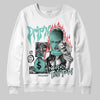 Jordan 11 Low "Igloo" DopeSkill Sweatshirt Drip'n Never Tripp'n Graphic Streetwear - White