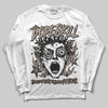 Jordan 3 GS “We Outside” DopeSkill Long Sleeve T-Shirt Root of Evil Graphic Streetwear - White