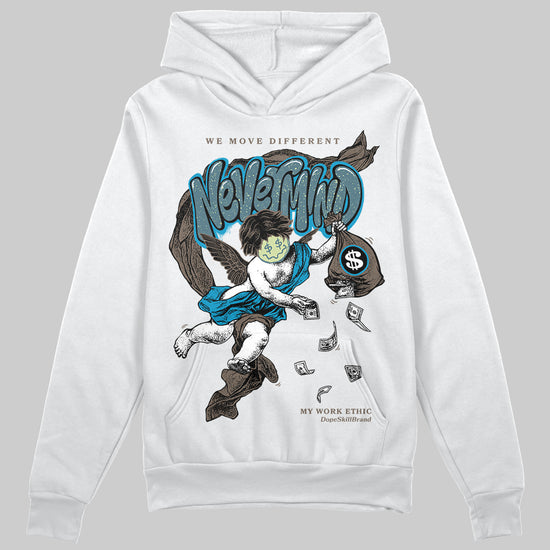 Jordan 3 GS “We Outside” DopeSkill Hoodie Sweatshirt Nevermind Graphic Streetwear - White 