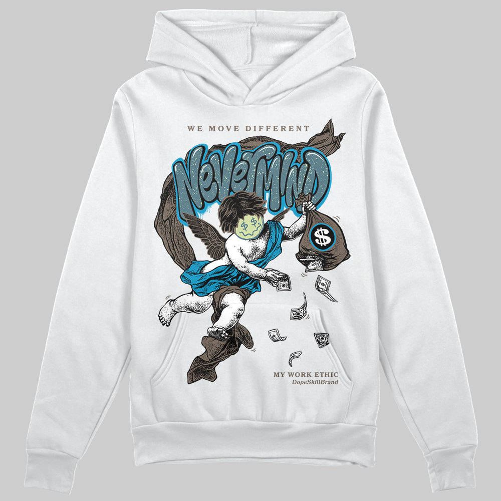 Jordan 3 GS “We Outside” DopeSkill Hoodie Sweatshirt Nevermind Graphic Streetwear - White 