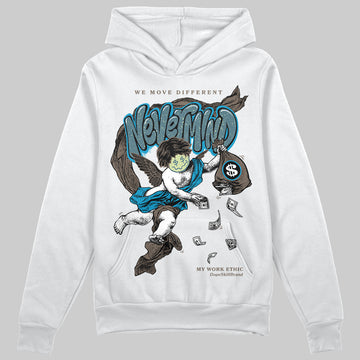 Jordan 3 GS “We Outside” DopeSkill Hoodie Sweatshirt Nevermind Graphic Streetwear - White 