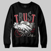 Jordan 4 “Sierra Red" DopeSkill Sweatshirt Trust No One Graphic Streetwear - Black