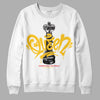 Yellow Sneakers DopeSkill Sweatshirt Queen Chess Graphic Streetwear - White\